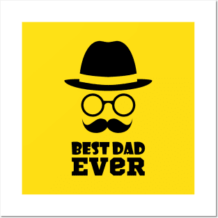 Best dad ever Posters and Art